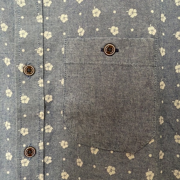 Flowers printed short sleeve shirt - Picture 3 of 5